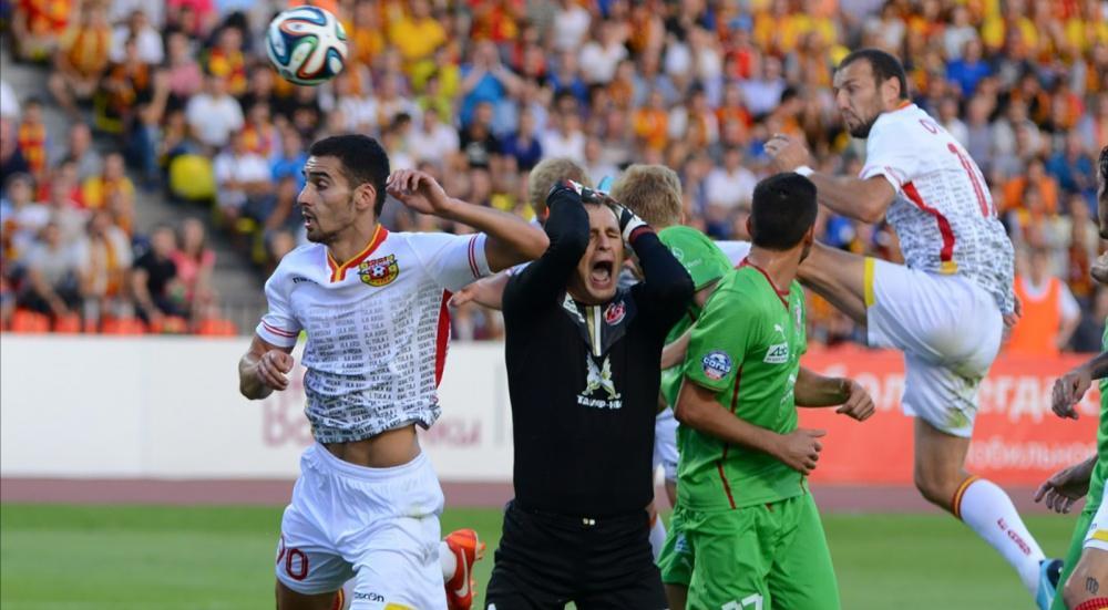 Фрагмент матча с казанцами в сезоне 2014/15, фото - ПФК 