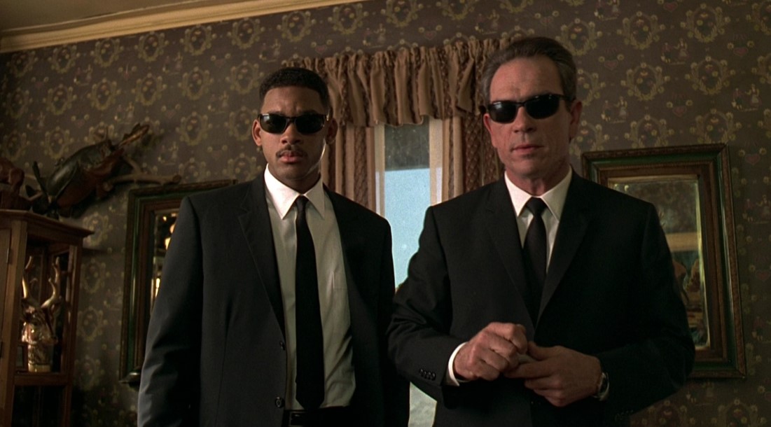 Кадр из фильма «Люди в черном» (1997)