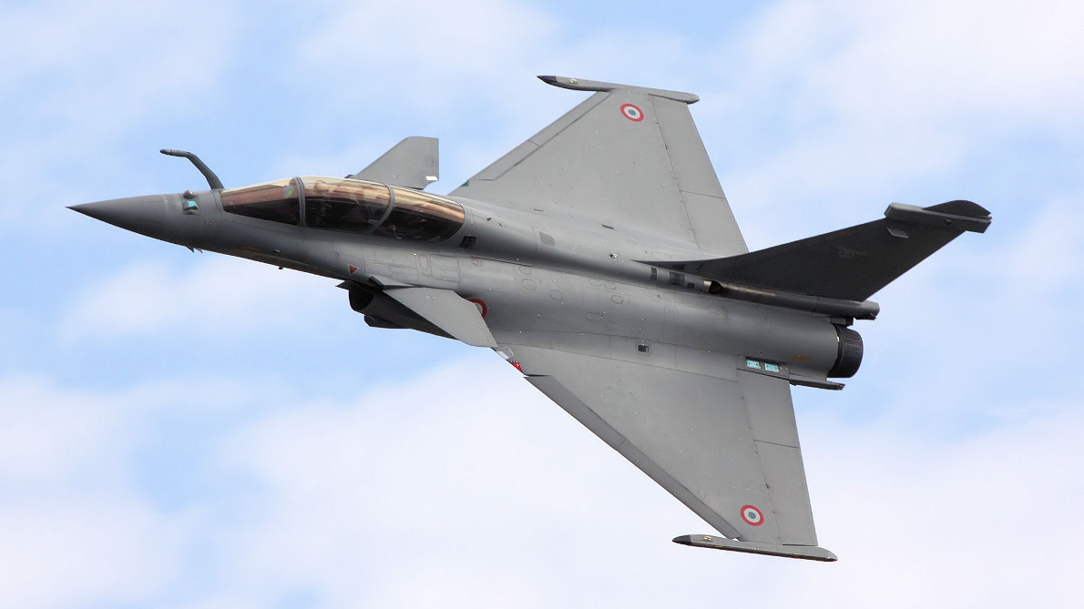 Фанцузский истребитель Rafale