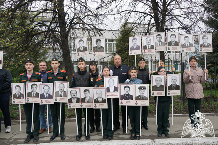 Ульяновские росгвардейцы приняли участие в митинг-реквиеме, посвященном 38-й годовщине катастрофы на Чернобыльской АЭС