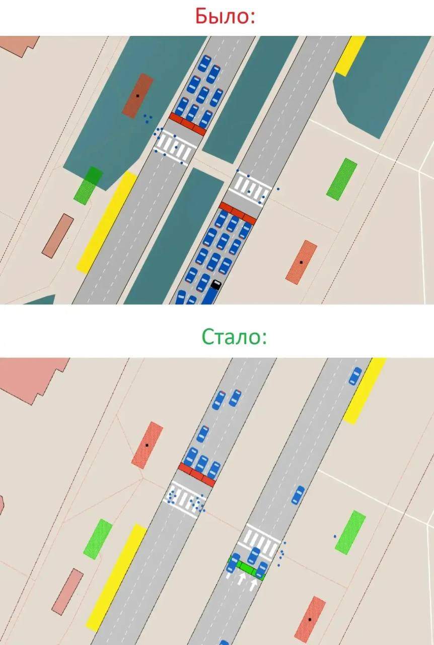 В Курске перенастроили светофор на проспекте Клыкова