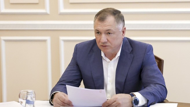Марат Хуснуллин провёл встречу с губернатором Александром Бегловым
