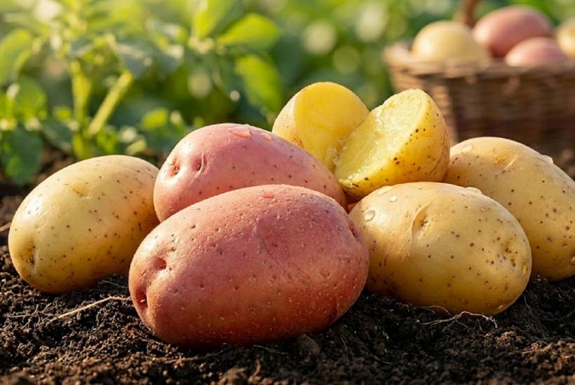Разные сорта картофеля