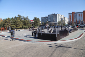 Новый скейт-парк появился в Хабаровске