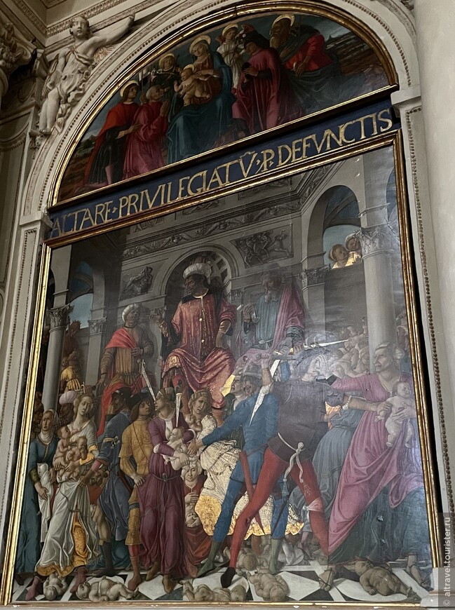 Избиение младенцев. Маттео ди Джованни. 1491.