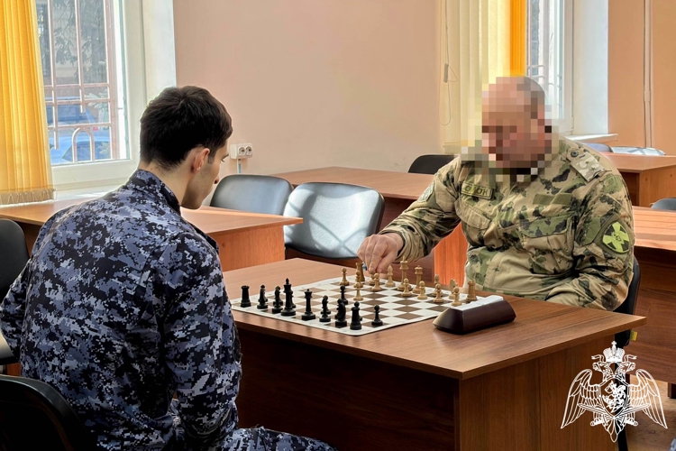 В СЕВЕРНОЙ ОСЕТИИ ПРОШЕЛ ЧЕМПИОНАТ ПО ШАХМАТАМ СРЕДИ РОСГВАРДЕЙЦЕВ