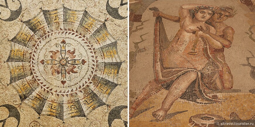 Мозаичные полы. 2-й век н.э. Найдены в Таранто.