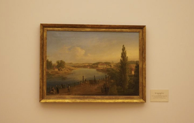 Русский музей организовал выставку акварельных картин, посвященных видам Петербурга XIX века