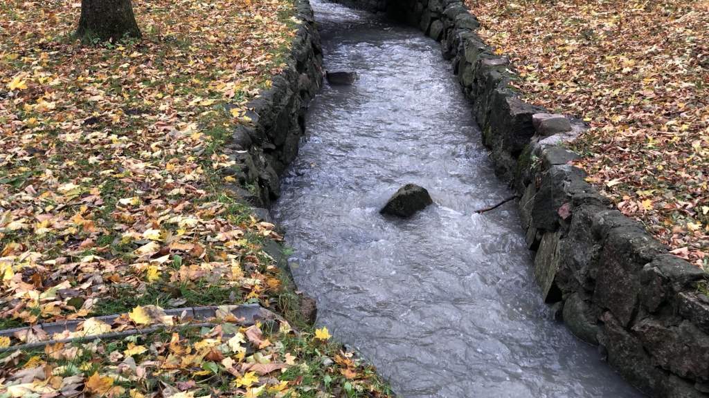 УХОДЯЩАЯ ОСЕНЬ В ПАРКЕ КРЕТИНГИ