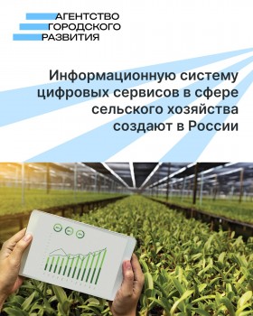 Информационную систему цифровых сервисов в сфере сельского хозяйства создают в России