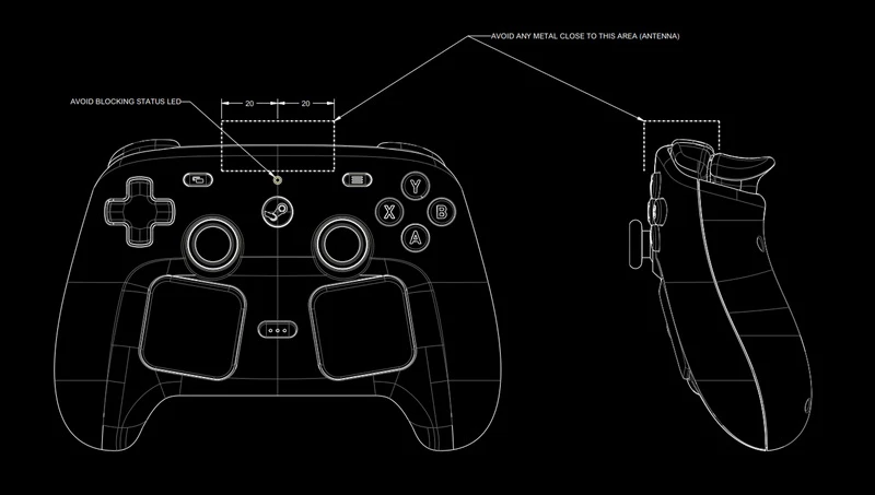 Это вам не жадность Sony: Гейб выложил чертежи Steam Controller в открытый доступ, чтобы каждый мог сделать себе кастомный геймпад