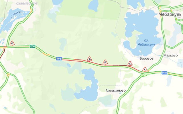 Пробка трасса м5 челябинск уфа. Трасса м5 Миасс пробки.