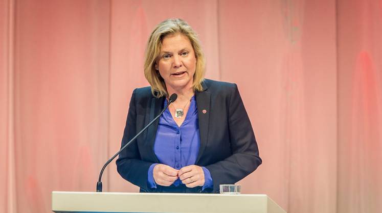 Премьер-министр Швеции Магдалена Андерссон подала в отставку