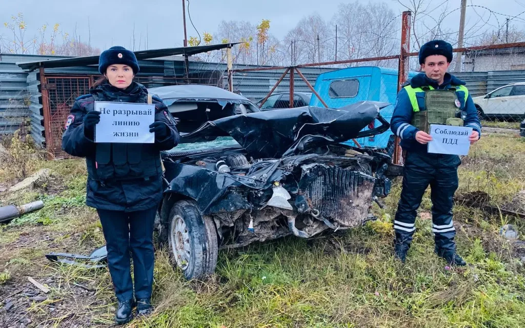 В Брянской области прошли акции ко Дню памяти жертв ДТП