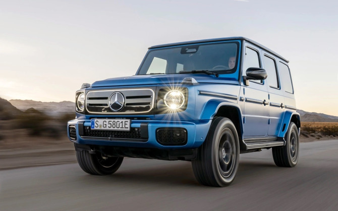 Состоялась премьера электрического внедорожника Mercedes-Benz G-Class