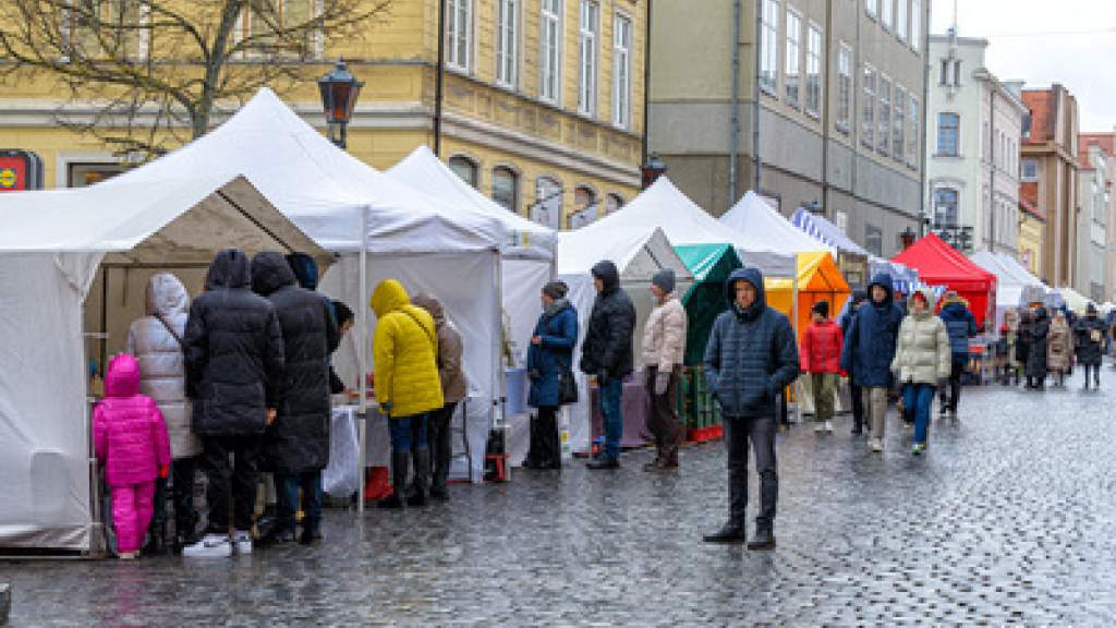 В Клайпеде - ярмарка Казюкаса