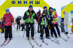 Таймырцы стали участниками массовой гонки «Лыжня России»
