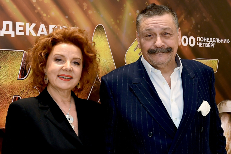 Дмитрий Назаров и его супруга, актриса Ольга Васильева