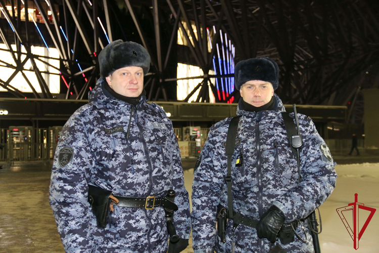 В Санкт-Петербурге подразделения Росгвардии обеспечили правопорядок при проведении хоккейного матча «СКА» - «Локомотив»