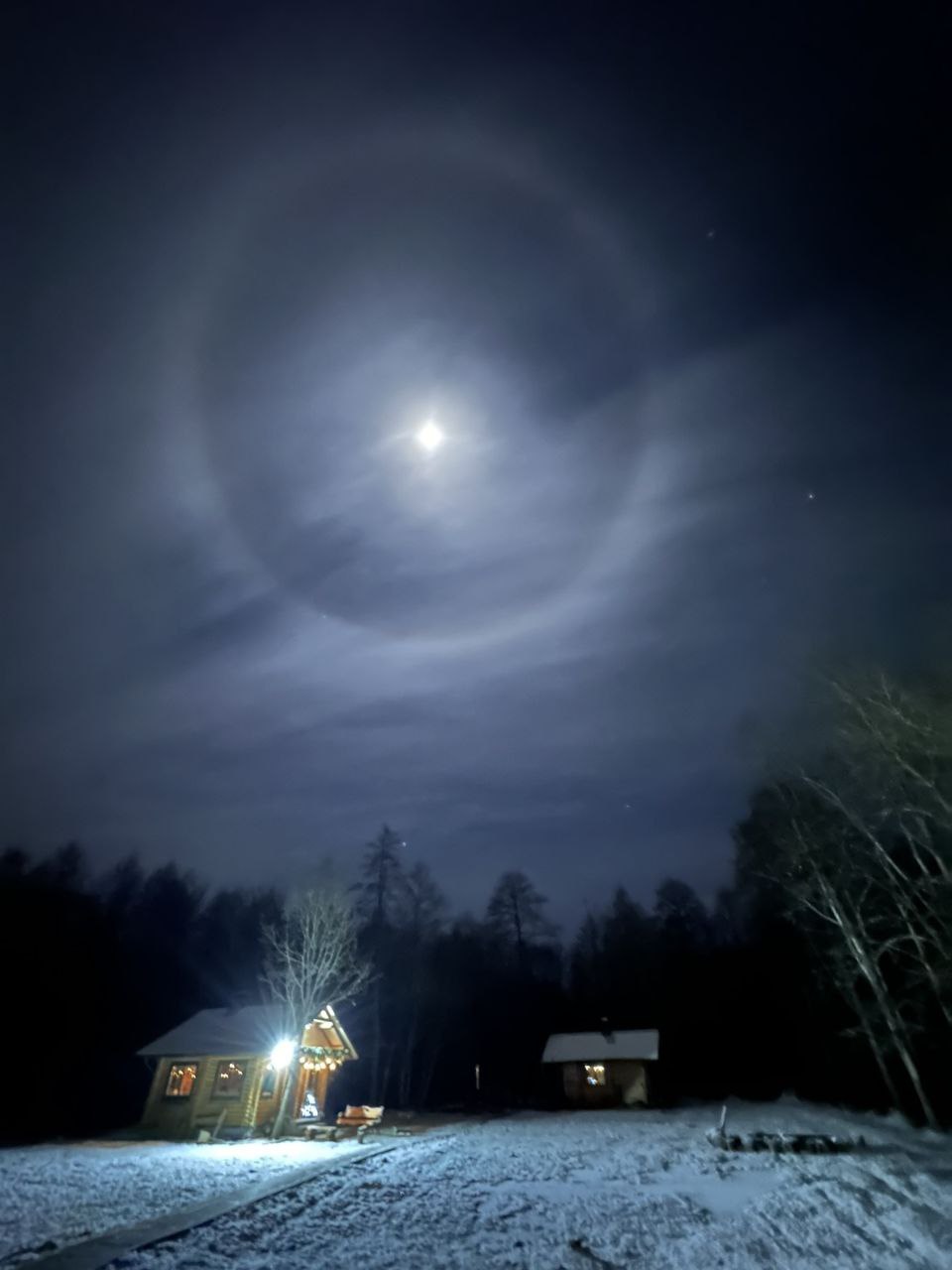 Лунное гало картинки