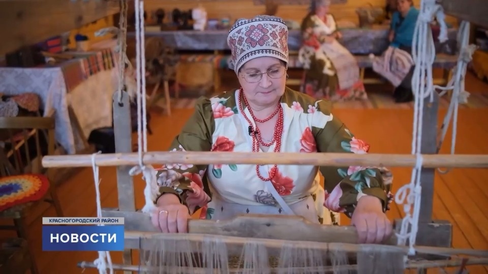 Старинную русскую избу воссоздали в Красногородском районе