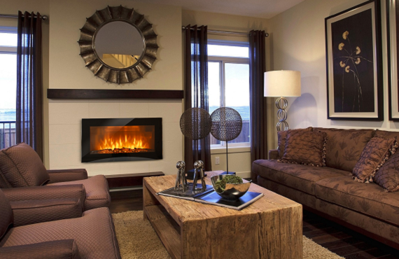 Электрокамин PLANTA PFP-WM090 SLIM: тепло и уют в каждый дом