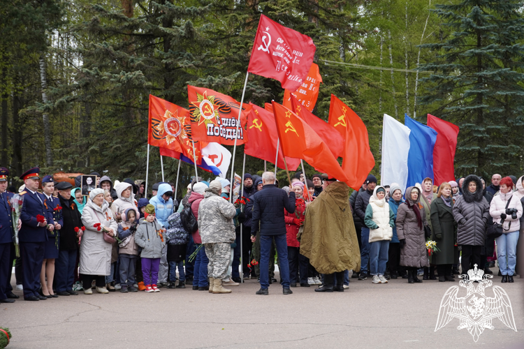 В День Победы представители Росгвардии приняли участие в праздничных мероприятиях
