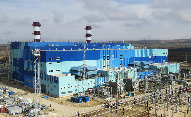 Построенные Таврическая (на фото) и Балаклавская ТЭС полностью обеспечивают Крым электроэнергией