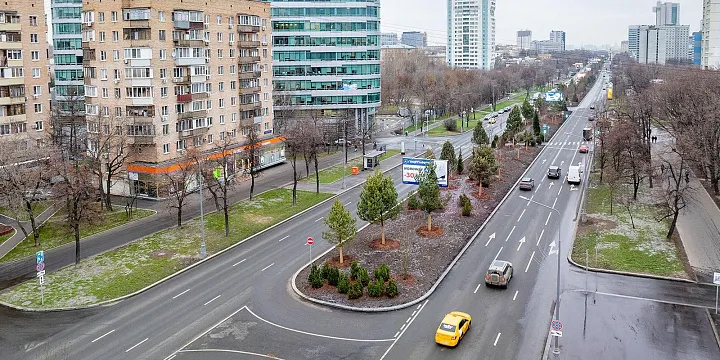В Москве завершено благоустройство Профсоюзной улицы