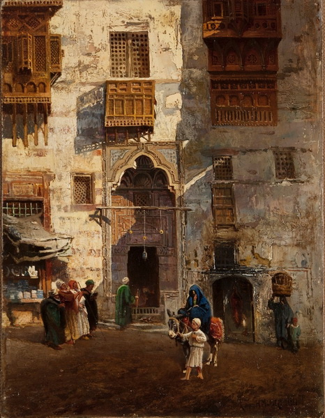 К. Е.Маковский. Каир. 1881 г.