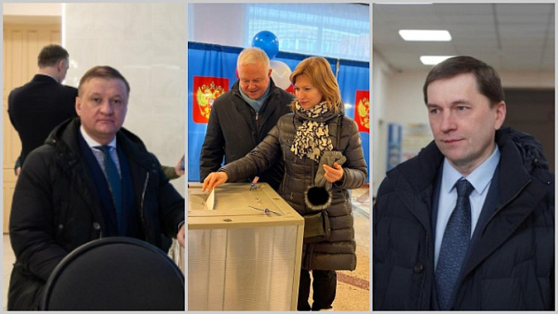 Новосибирские депутаты Госдумы проголосовали на выборах Президента России