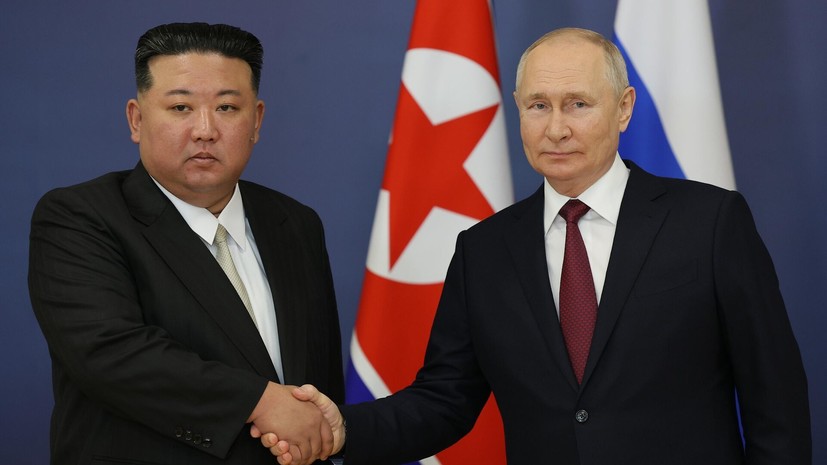 Ким Чен Ын поздравил Путина с днём рождения, пообещав вечную дружбу