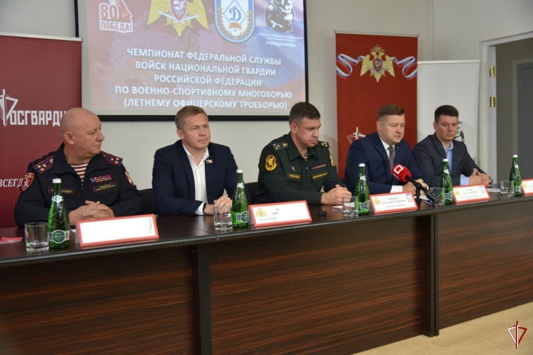 В Удмуртии завершился чемпионат Росгвардии по летнему офицерскому троеборью