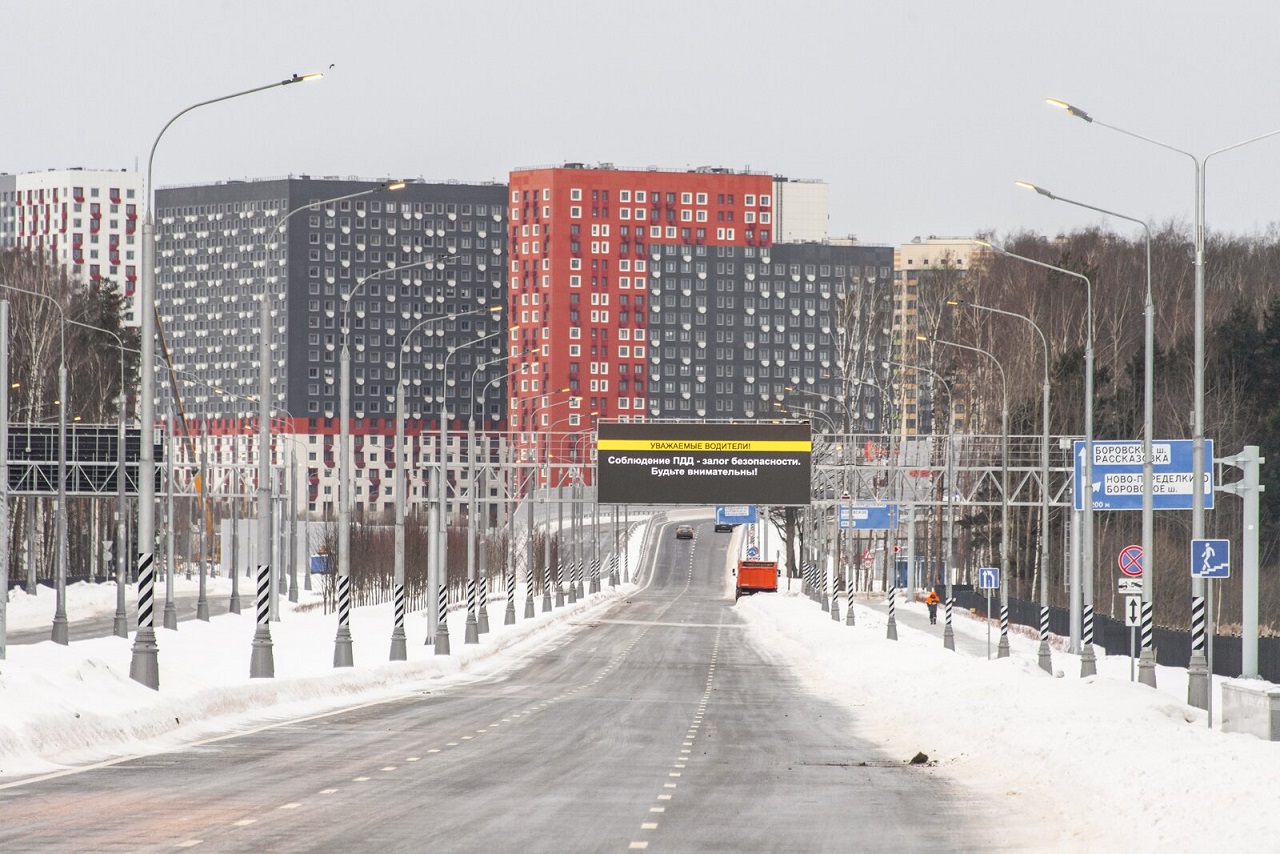 Солнцево бутово варшавское шоссе схема