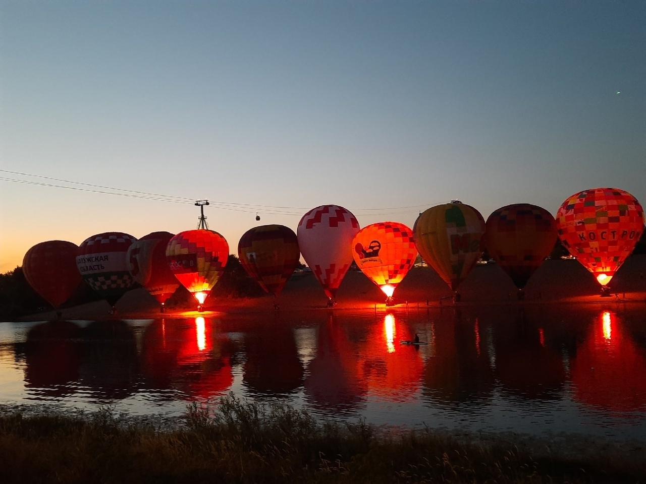 Воздушные шары в Нижнем Новгороде фестиваль 2022