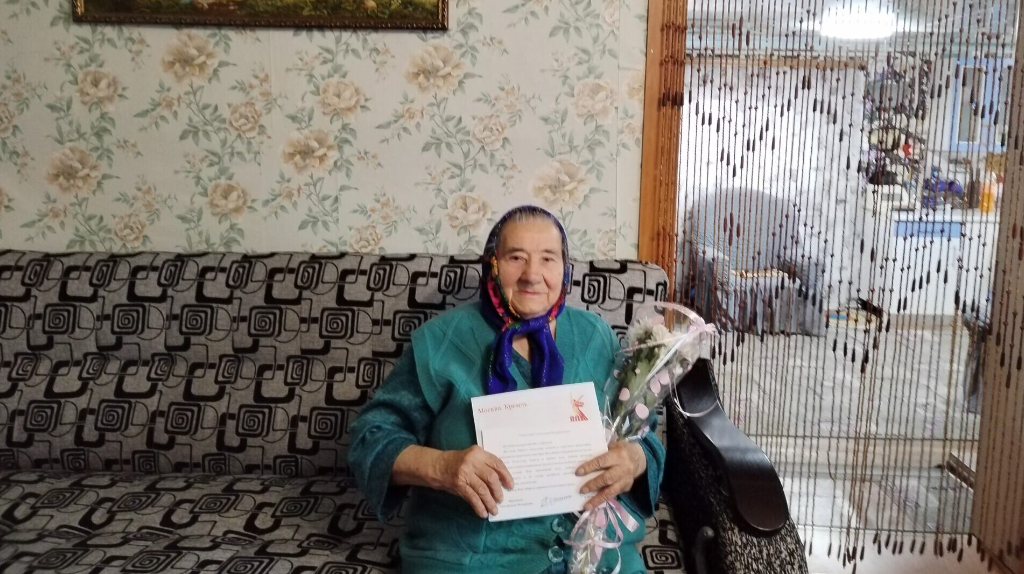 Путин поздравил жительницу Суземского района с 90-летием