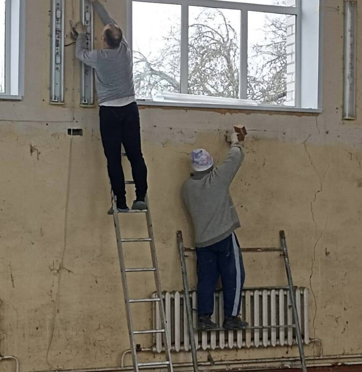 Капитальный ремонт спортивного зала
