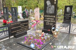 Место захоронения Илизарова в Кургане