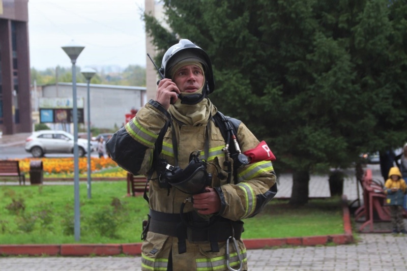 Пожарно-спасательная часть №1 города Анжеро-Судженск отмечает юбилей со дня образования