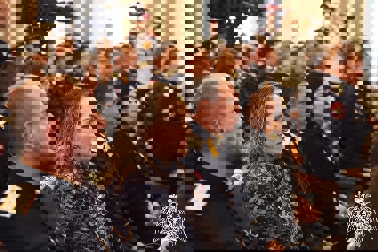 При участии Росгвардии в Астрахани избрали атамана окружного казачьего общества