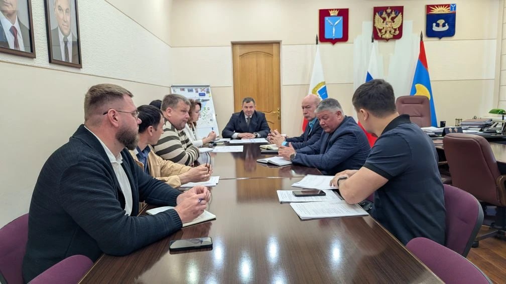 Сергей Барулин: обсудили благоустройство общественных и дворовых территорий, которые выполняются в рамках национального проекта «Формирование комфортной городской среды»