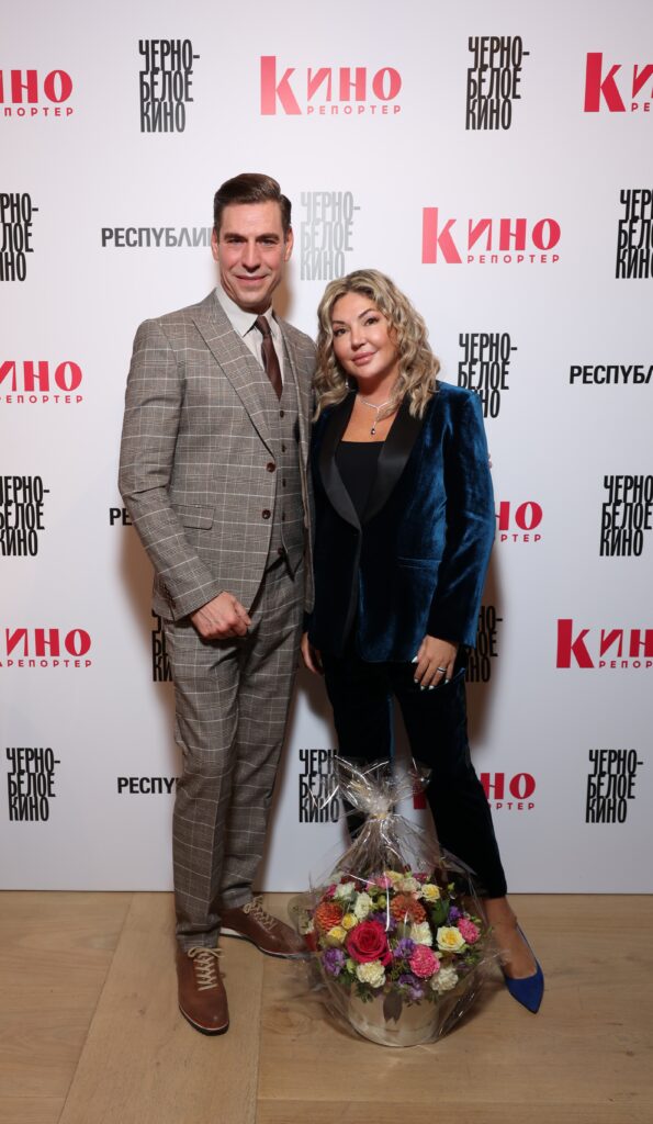 Дмитрий Дюжев и Мария Лемешева, 2 выпуск коллекционного альманаха «Черно-белое кино» («Избранное») от журнала «КиноРепортер». Фото: Журнал 