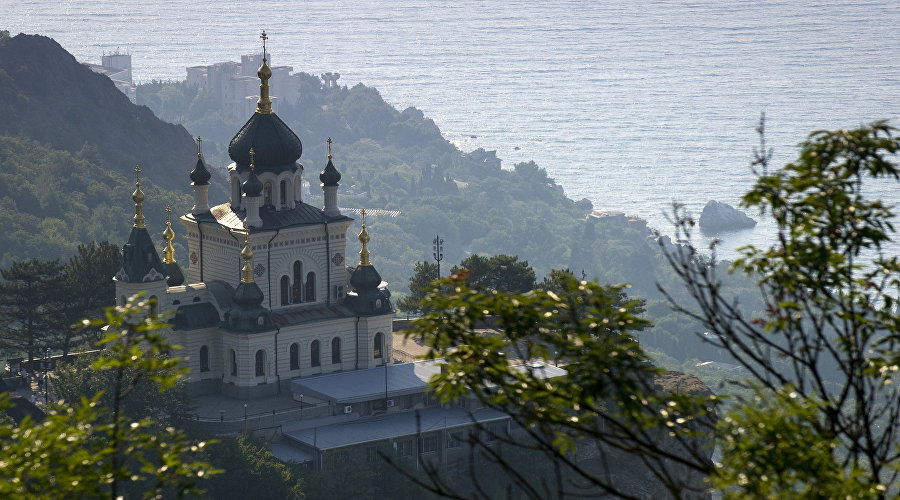Церковь Воскресения Христова в поселке Форос в Крыму
