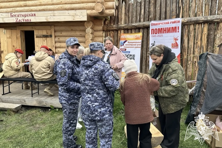  Сотрудники Росгвардии принимают участие в мероприятиях, посвященных 81-й годовщине Победы в Великой Отечественной войне