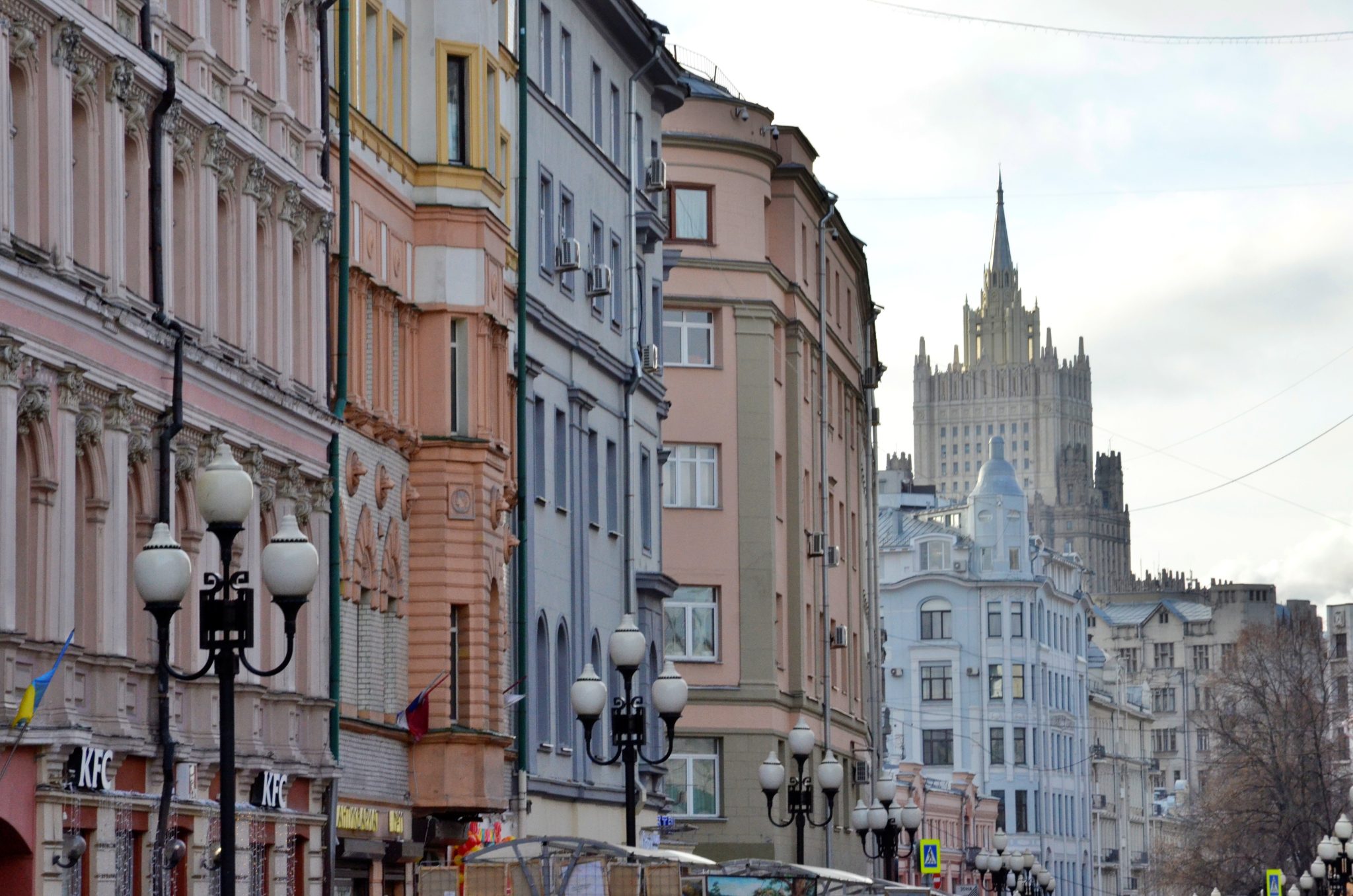 арбат москва достопримечательности зимой