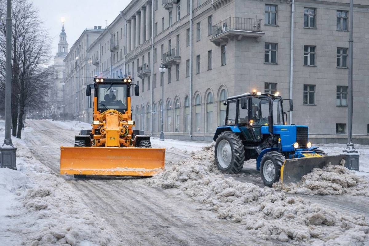 Где в Минске работает снегоуборочная техника 21 января: адреса