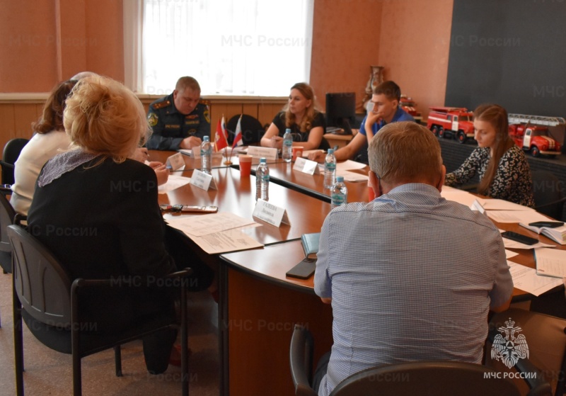 В Челябинске прошло заседание оргкомитета областных соревнований «Школа безопасности»