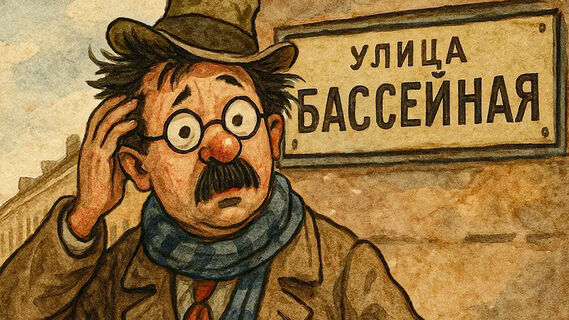Рассеянный человек с улицы Бассейной