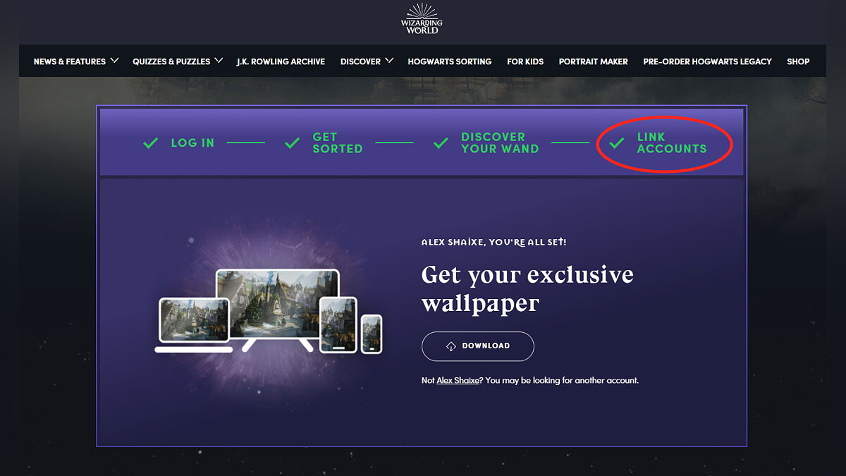 Как связать аккаунт Warner Bros. с профилями PSN, Xbox Live, Steam и получить уникальные награды в Hogwarts Legacy. Как активировать VPN на PS4 и PS5