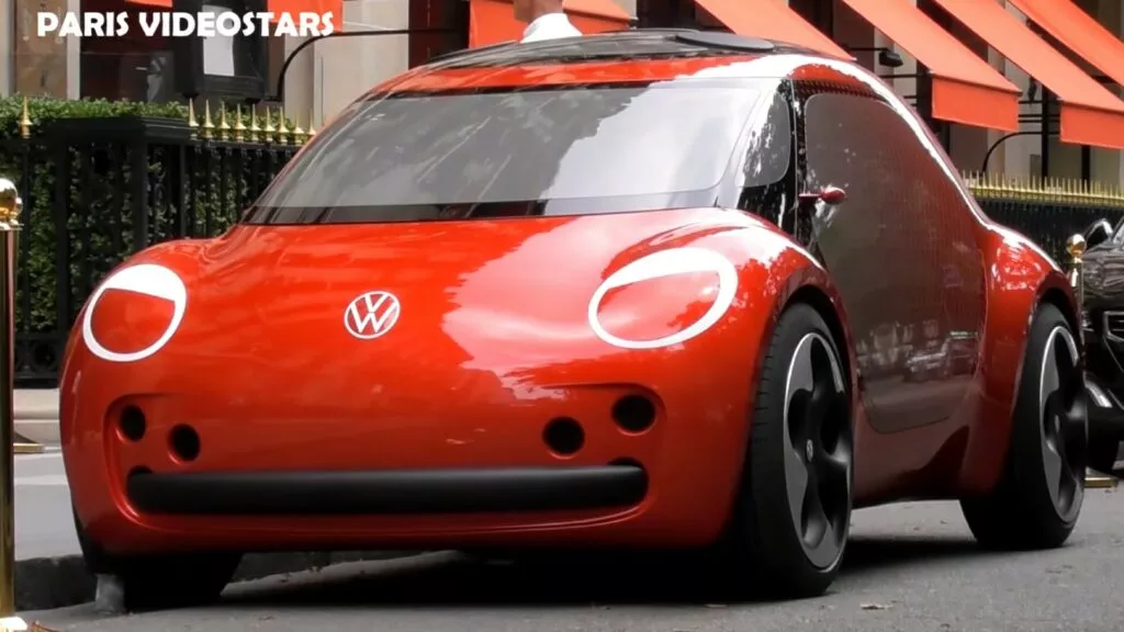 Электрический концепт Volkswagen Beetle неожиданно появился в Париже